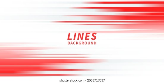 Abstract horizontal light red stripe lines white background  You can use for ad  poster  template  business presentation  Vector illustration