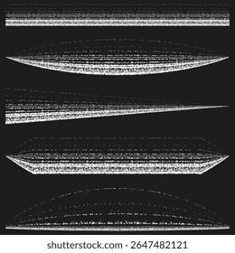 Abstract horizontal lines. Textured stripe pattern. Modern graphic element. Vector subtle background.