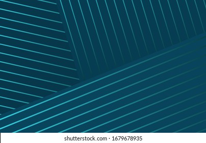 Abstract horizontal striped background. Ultra thin lines on dark blue backdrop. Vector illustration.