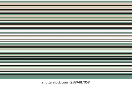 Abstract horizontal striped pattern in muted greens, beige, and black.  Perfect for website backgrounds, textile designs, or modern minimalist projects.  Creates a calming, sophisticated aesthetic.