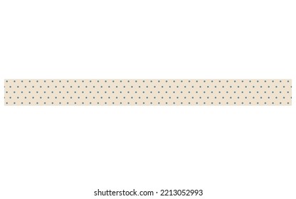 Resumen de patrón de rayas horizontales sin soldadura con puntos. Fondo vibrante de color. Papel envuelto. tiras de cinta bonitas. Tiras de cinta de washi coloridas con patrones geométricos