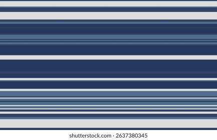 Abstract horizontal stripes in calming blues and greys.  Perfect for backgrounds, website banners, or textile design. Evokes serenity, order, and modern minimalism.