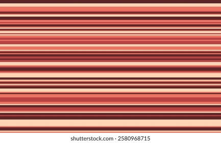 Abstract horizontal stripes in warm earthy tones.  Perfect for backgrounds, website design, textiles, and more.  Clean, minimalist style offers versatile design potential.