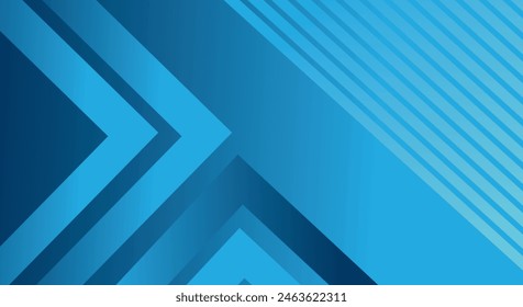 Abstract horizontal vector template for business banner