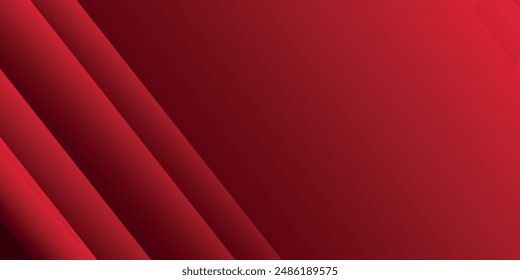 Abstract horizontal vector template for business banner