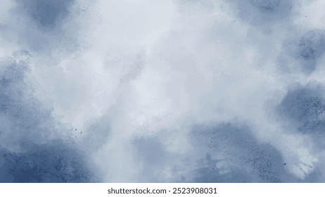Abstract horizontal watercolor background. Hand drawn vector texture. Brush stroked painting pastel color watercolour