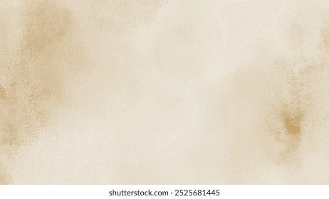 Abstract horizontal watercolor background. Hand drawn vector texture. Brush stroked painting pastel color watercolour