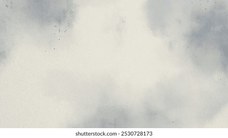Abstract horizontal watercolor background. Hand drawn vector texture. Brush stroked painting pastel color watercolour