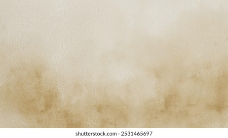 Abstract horizontal watercolor background. Hand drawn vector texture. Brush stroked painting pastel color watercolour