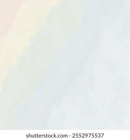 Abstract horizontal watercolor background. Hand drawn vector texture. Brush strokes painting pastel color watercolor