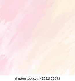 Abstract horizontal watercolor background. Hand drawn vector texture. Brush strokes painting pastel color watercolor
