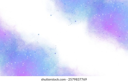 Abstract horizontal watercolor background. Hand drawn vector texture. Brush stroked painting color watercolor