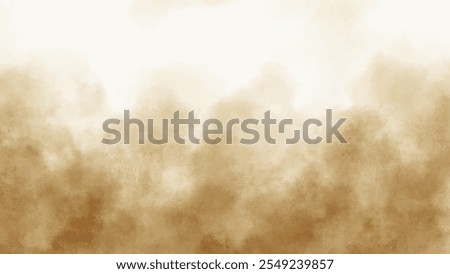 Abstract horizontal watercolor background. Hand drawn vector texture. Brush stroked painting pastel color watercolour