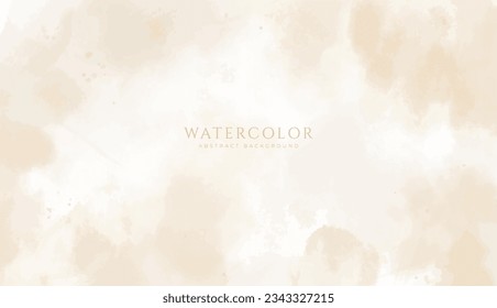 Abstract watercolor background horizontal