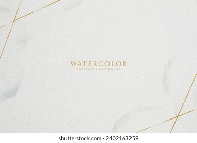Abstract horizontal watercolor background. Neutral light colored empty space background illustration