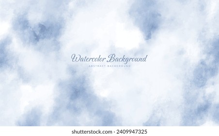 Abstract horizontal watercolor background. Neutral light colored empty space background illustration