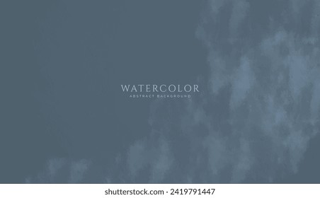 Abstract horizontal watercolor background. Neutral light colored empty space background illustration
