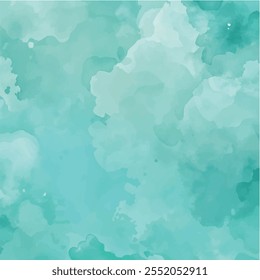Abstract horizontal watercolor background. Neutral light colored empty space background illustration
