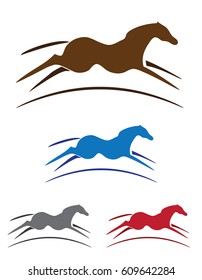 abstract horse