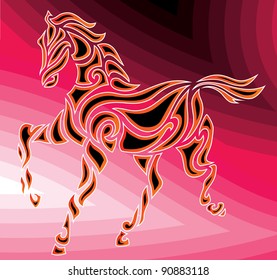 Abstract Horse