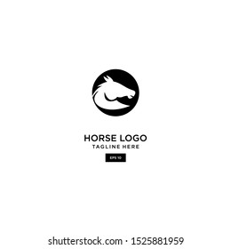 
Abstract horse logo design inspiration