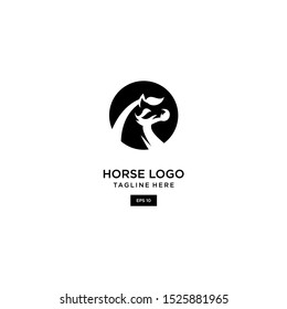 
Abstract horse logo design inspiration