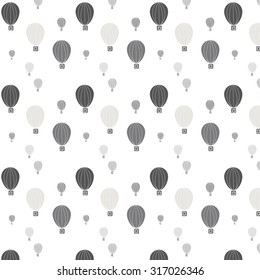 Abstract Hot Air Balloons