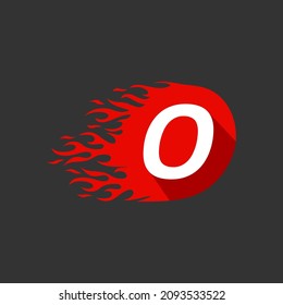 Resumen Plantilla de diseño vectorial de la llama de fuego caliente o de la letra.