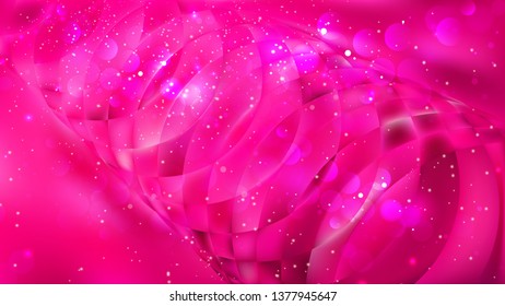 Abstract Hot Pink Defocused Background