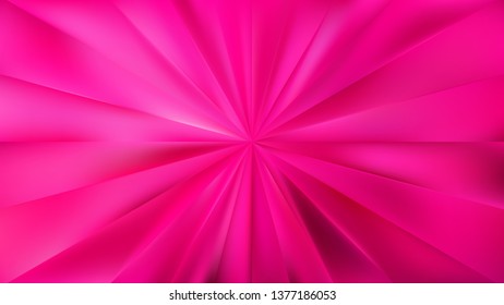 Abstract Hot Pink Rays Background