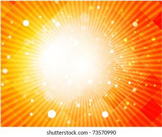 Abstract hot summer light background