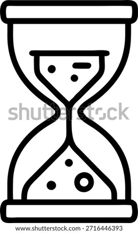 Abstract hourglass filled with flowing data particles concept as Close up of an hourglass shape filled with glowing data particles flowing like sand. Camera rotates around the image emphasizing the concept of time management and data flow in modern business environments. in Photo Stock Concept , copy space for advertisement or banner with Photo Realistic as high Quality Detail --ar 7:2