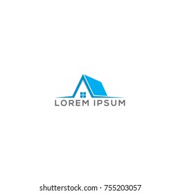 Abstract House / Building Logo Design Vector Template