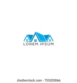 Abstract House / Building Logo Design Vector Template