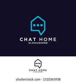 Abstract house hands logo design template. Premium real estate sign. Universal protection care home realty business vector icon. Negative space idea logotype