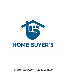 	
Abstract house hands logo design template. Premium real estate sign. Universal protection care home realty business vector icon. Negative space idea logotype