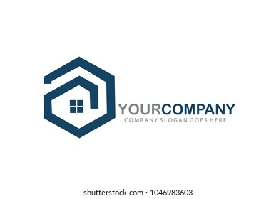 Abstract House Logo Design