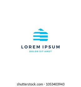Abstract House Logo Design Template