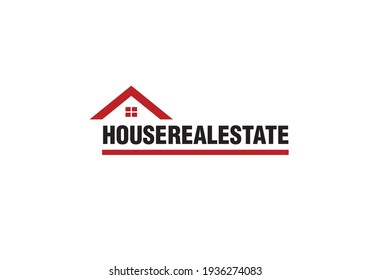 abstract house logo design vector illustration