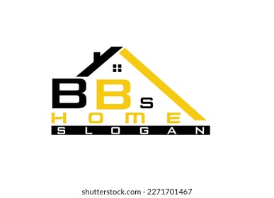 ilustración vectorial del diseño del logotipo de la casa abstracta
