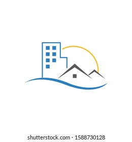 Abstract house vector icon design