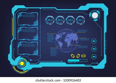 abstract hud ui gui future futuristic screen system virtual design background