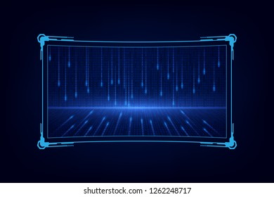 abstract hud ui gui future futuristic screen system virtual design