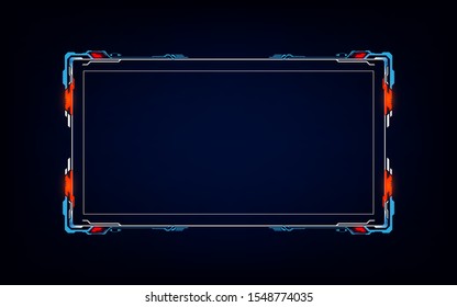 abstract hud ui gui future futuristic screen system virtual design