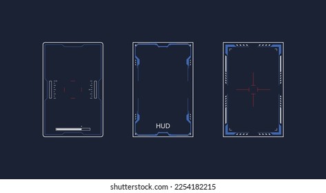 abstract hud ui gui future futuristic screen system virtual design	
