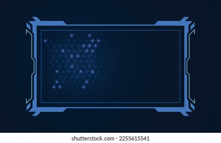 abstract hud ui gui future futuristic screen system virtual design	