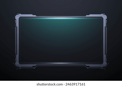 abstract hud ui gui future futuristic screen system virtual design	