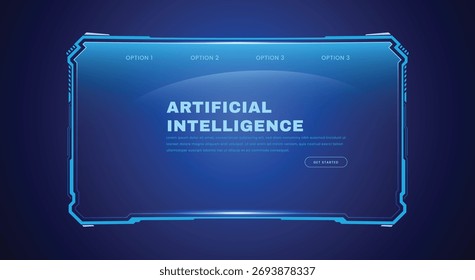 abstrato hud ui gui futuro sistema de tela futurista projeto virtual	

