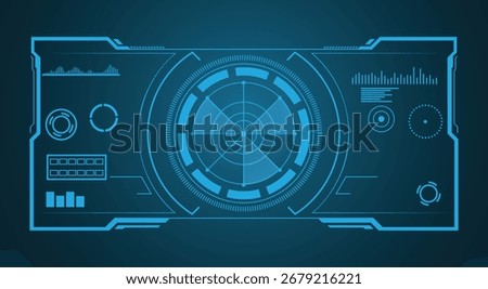 abstract hud ui gui future futuristic screen system virtual design	
