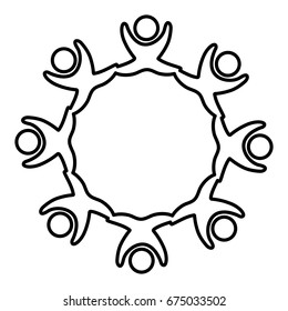 abstract human figure design